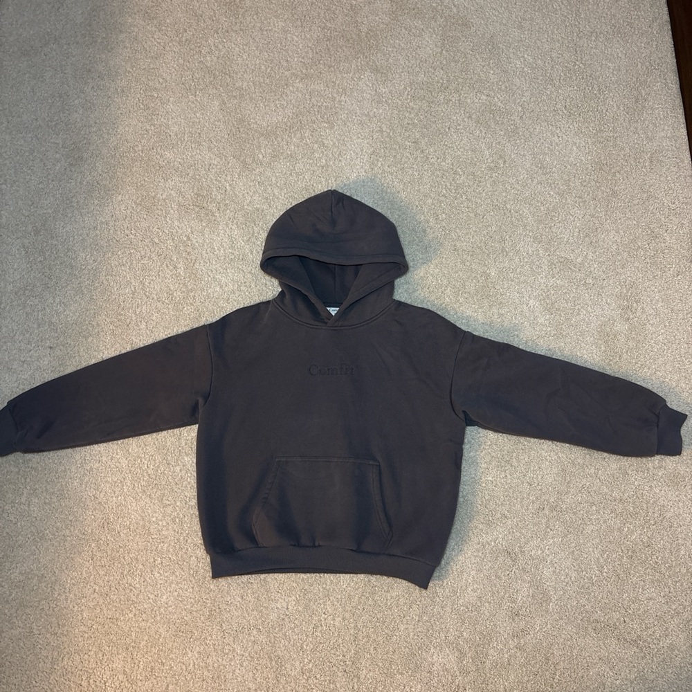 Comfrt signature fit steel gray hoodie